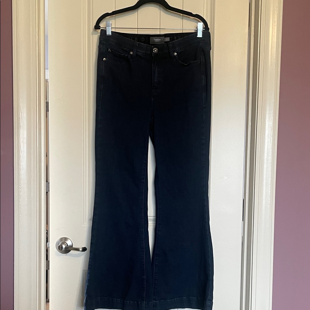 Torrid High Rise Wide Leg Jeans Sz 10S